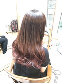 大人グラデーションカラーレッド【ヘアセット　立川/立川南/袴】