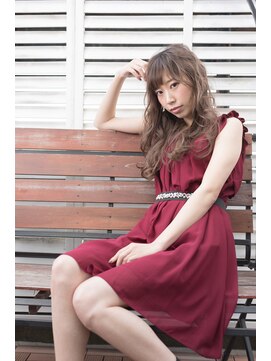 オーバーキャプテンネイキッド(OVER CAPTAIN NAKED) [OVERcaptainnaked] Ｗエアリーロング