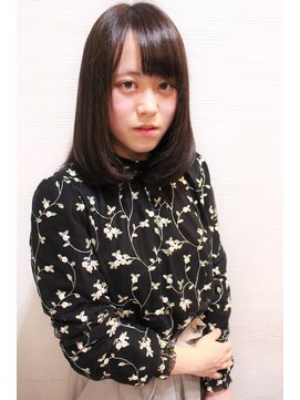 ヘアースペースシャルム (HAIR SPACE Charme) つや感 清楚 な プラチナ ラベンダー。。とろみ ワンカールボブ