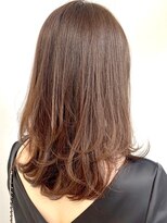 ケーツーナゴヤ(K two NAGOYA) Aラインシルエットのこだわり質感セミディ。【名古屋美容室】