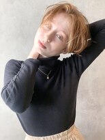 アイティー バイ アルバム 中野店(IT by ALBUM) ハンサムショート_オリーブカラーハイライトカラー_87226