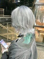 デコ(DECO) 《RYUSEI》パールホワイト/ホワイトシルバー/ボブウルフ髪質改善