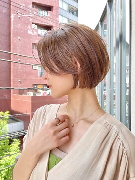ダヴィン 中目黒(DaVin) 【DaVin中目黒】夏ショート ショートボブ 前髪長め