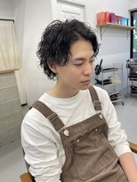 マール 矢場町(MARL)&nbsp;センターパート×スパイラルパーマ