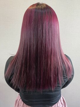 ヘアーデザイン アズール(Hair Design Azur) 【Azur】vivid pink