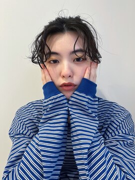 メルト 西梅田店(melt) #前髪ウェーブ#ランダムラフカール