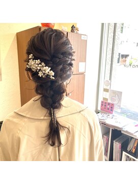 アルマヘアー(Alma hair by murasaki) ◎人気の編みおろしスタイル◎