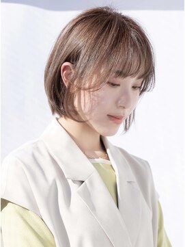 グランマッシュ(Granmash) 《透明感》シルキーベージュ☆大人可愛いボブ《髪質改善》