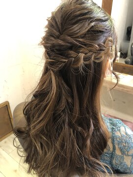 スクリバイタヒエ(SUKURI by tahie) #ヘアセット#インナーカラー
