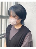 フェイスフレーミング/ペールブルー/10代20代人気◎ケアブリーチ