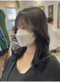 盛れる顔周りエギョモリ韓国ヘア【佐藤詩門】