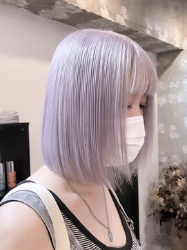 ペレ 渋谷(PELE) K120_ホワイトラベンダー ブリーチ3回~