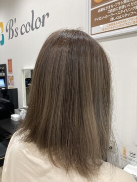 ビーズカラーイオン 酒田南店 オーガニックカラー全体染め+うるツヤ髪質改善トリートメント