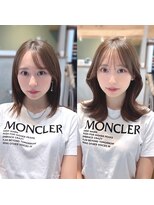 ミラリー トウキョウ(Mirareee Tokyo)&nbsp;20代30代40代◎韓国ヘアー顔周りレイヤー青髪似合わせカットロブ