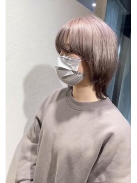 エヌプラス(N+) ニュアンスカラーラベンダーグレージュ エンドカラーグレージュ