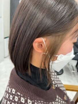 ディティール(Detail) 耳掛けボブ×イヤリングカラー