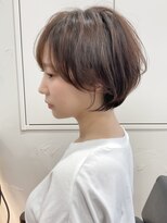 ビュー フクオカ(VIEW FUKUOKA)&nbsp;モードに大人可愛いダークアッシュイメチェンショートボブ