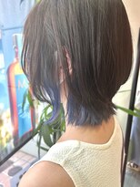 ハイストリートヘア(High street Hair)&nbsp;ショートウルフ/インナーブルーパープル