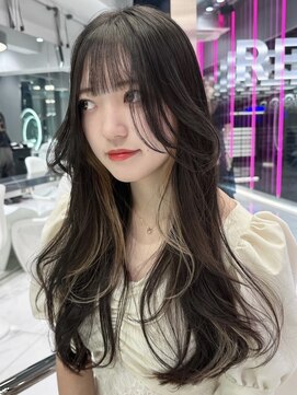 レディアル 渋谷(REDEAL) ワンホンヘア/韓国ヘア/前髪[レイヤーカット/渋谷]