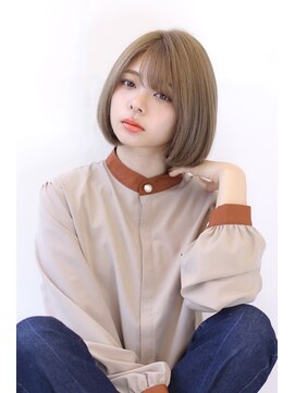 オーロ 池田店(ORO) 内巻き顎下ボブ