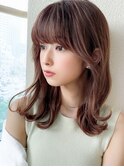 大人かわいい似合わせカット/愛され外ハネミディ/髪質改善/新宿