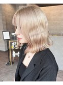 milk tea blonde
