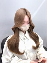 クム(kumu)&nbsp;韓国センター分けスタイル