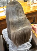 艶髪グレージュ