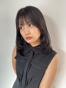 ソーソー(SoSo) ショートボブハイライトレイヤーカットヘアセット髪質改善天文館