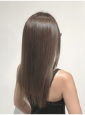 ▼モデルYukariさん 艶カラー 深みマットブラウン