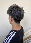 【morio成増/一戸】ブリーチありブルーグレージュカラー