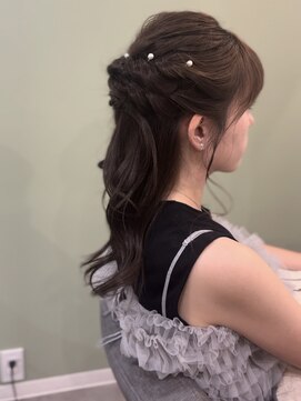 メイ 池袋(mei) ハーフアップ/編み込み/ヘアセット/ヘアアレンジ