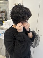 ユイマァル 岡山店(YUIMARL)&nbsp;ショート×ニュアンスパーマ