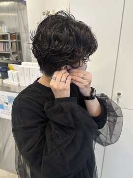 ユイマァル 岡山店(YUIMARL) ショート×ニュアンスパーマ