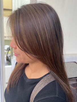 シュシュ 宜野湾店(chou chou) 黒髪/ボブルフ/ネビージュ/小顔/ワンレン/水戸/髪質改善/前髪