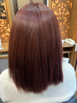 ヘア バース ラヴィエール(Hair BIRTH Laviere) 今年の冬、人気のボルドーカラー