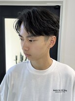 ベル 桑名(BHEL)&nbsp;三重桑名ニュアンスパーマシースルーマッシュ緩めセンターパート