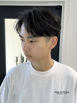 ベル 桑名(BHEL) 三重桑名ニュアンスパーマシースルーマッシュ緩めセンターパート