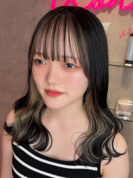 ロンドヴァリー 渋谷店(Lond vallee) メルティカラー似合わせカットウェーブミディアムレイヤーカット