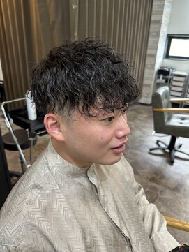 ハルクファースト 札幌(HRK 1st.) ツイストスパイラルパーマ/札幌メンズショート/札幌メンズパーマ