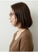 40代にオススメ★ナチュラルシンプルボブ