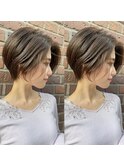 似合わせショート/横顔美人ショート/フェザーショート