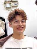 ベリーショート×スパイキーショート×アップバング