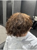 メンズマッシュ×ツイストスパイラルパーマ