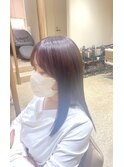 上品な透明感！暗めバイオレット