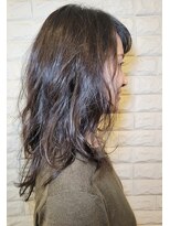 松本平太郎美容室 国立店&nbsp;30代40代50代60代×ロングレイヤーウェーブ×クリープパーマ