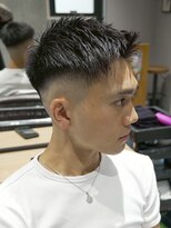 メッツ 原宿(METS)&nbsp;MEN'S/ベリーショート×スキンフェード/短髪/黒髪/ビジネス