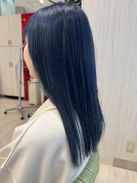 ビス リアン 川口店(Vis lien) 透明感ブルーブラックアッシュグレージュブリーチカラー