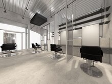 アンセンスバイモードケイズ 銀座店(ANSENS by MODE K's)の雰囲気（広々とした空間ブース※店内写真は系列店です。レイヤーカット）