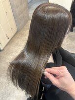 アンダーバーホワイト(_white)&nbsp;ハイライトブリーチ髪質改善トリートメントエクステ神戸三宮